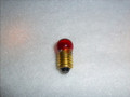 RED TRANSLUCENT 18 VOLTS SCREW BASE BULB