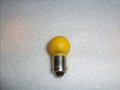 2768-304 14 VOLT YELLOW PAINTED BLINKNG BAYONET BULB FOR BURNING SWITCH TOWER