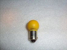 2768-304 14 VOLT YELLOW PAINTED BLINKNG BAYONET BULB FOR BURNING SWITCH TOWER