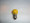 2768-304 14 VOLT YELLOW PAINTED BLINKNG BAYONET BULB FOR BURNING SWITCH TOWER
