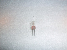 610-8049-300 14 VOLTS, 60mA, TWO PIN CLEAR SMALL FLAT FACE TUBE BULB