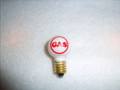 526 GAS WHITE 18 VOLT SCREW BASE BULB GAS LOGO ON BOTH SIDES