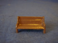 BROWN PEWTER BENCH O SCALE