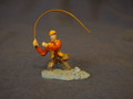 PAINTED PEWTER MAN CATCHING FISH O GAUGE