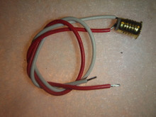 8010-32 E5 MIDGET SCREW BASE SOCKET WITH 6 INCH WIRES