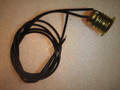 E10 FLARED SCREW BASE LAMP SOCKET WITH 12 INCH WIRES