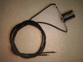 E10-2X SCREW BASE LAMP SOCKET WITH WINGS & 12 INCH WIRES