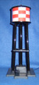 LIGHTED WATER TOWER CHECKERBOARD O GAUGE