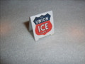 UNION ICE COMPANY SIDEWALK SIGN 1" WIDE X 1 1/8" TALL
