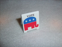 VOTE REPUBLICAN SIDEWALK SIGN  1" WIDE X 1 1/8" TALL