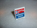 FILM-FYTER WINDSHIELD SERVICE SIDEWALK SIGN 1" WIDE X 1 1/8" TALL