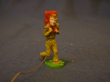 WHITE BOY SCOUT CARRYING BACKPACK PAINTED PEWTER FIGURE 5 PCS