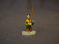 LADY FISHING PAINTED PEWTER FIGURE PACK OF 5 PCS