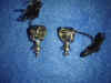 BRASS SPOTLIGHTS NICKEL PLATED WITH BULBS PREWIRED 10 PCS