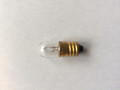LIONEL 1487 14 VOLTS TUBULAR SCREW BASE BULB FOR #56 STREET LAMP - 2.8-watt incandescent light bulb with an E10 miniature screw base