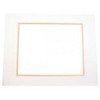 Your limited edition giclee print comes matted in a an ivory buffered and pH neutral double mat with gold reveal.
