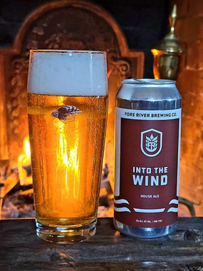 The Brook Trout/Muddler Minnow Angler's Pint is the same as the Brook Trout Angler's Pint, but it also features a fly on the back of the glass.