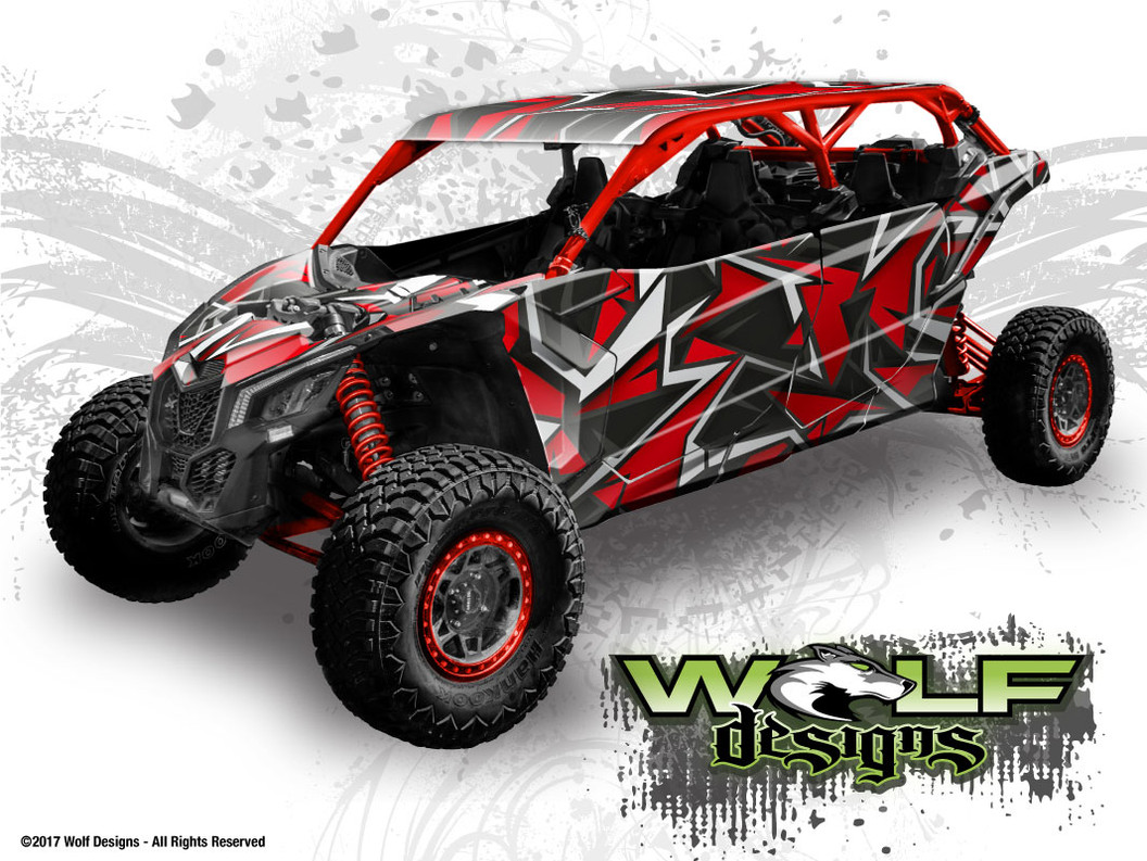Canam Maverick X3 Max UTV Graphics Wrap Kit