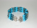 Triple Blue Spectrum Bracelet (sold)