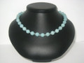 Amazonite Round & Crystal Necklace (sold)