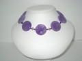 Amethyst Coin Necklace (sold)