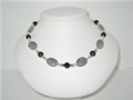 Grey & Black Jasper Necklace (sold)