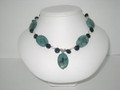 Kiwi Jasper & Coco Black Necklace (sold)