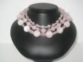 Triple Rose Quartz Necklace (sold)