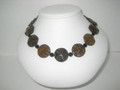 Bronzite Coin Necklace (sold)