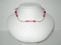 Pink Crystal Necklace (sold)