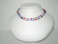 Double Rainbow Crystal Necklace with Magnetic Clasp (sold)