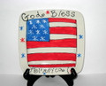 God Bless America Plate