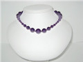 Purple Jade & Crystal Necklace (sold)