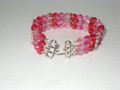 Triple Pink Spectrum Bracelet (sold)