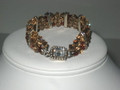 Triple Topaz Crystal Bracelet (sold)