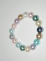 Multicolor Pearl Stretch Bracelet (sold)