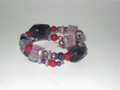 Amethyst & Malaysia Jade memory Bracelet (sold)