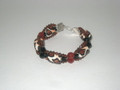 Giraffe Barrel & Crystal Bracelet (sold)