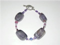 Amethyst Nugget & Crystal Bracelet (sold)