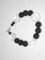 Jet & Crystalized Bracelet (sold)