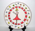 Valentine Lady Plate