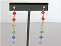 Swarovski Rainbow Long Stud Earrings