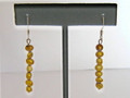 Long Antique Gold Pearl Earrings (sold)