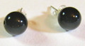 Jet Stud Earrings (sold)