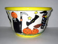 Yellow Halloween Candy Bowl