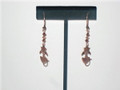 Antique Copper Cat Earrings