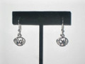 Dog Face with Pink Tongue Earrings (sold)