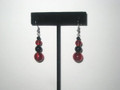Red & Black Earrings (sold)