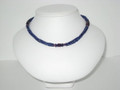 Amethyst Purple Herringbone Necklace