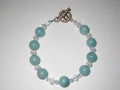 Amazonite & Crystal Shape Bracelet (sold)